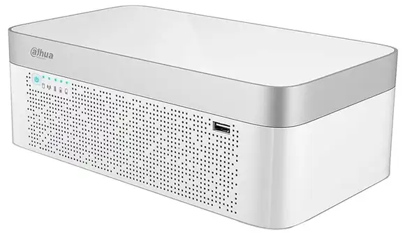 Grabador de video digital, este digitaliza camaras analogas y graba camaras ip, es dual proposito