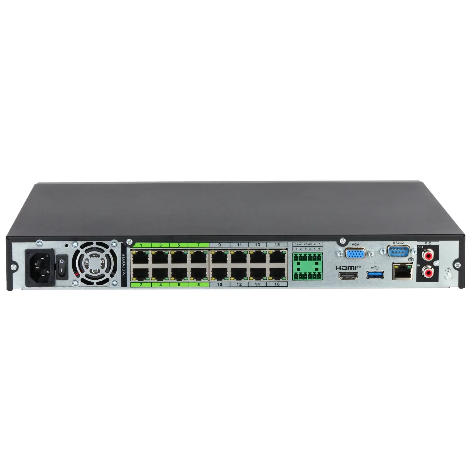 Dahua NVR 16CH para Cámaras seguridad-vigilancia SSTT - NVR5216-16P-EI2