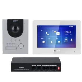Dahua kit de videoporteros para Cámaras seguridad HDCVI SSTT - KTP04(S) - Imagen referencial