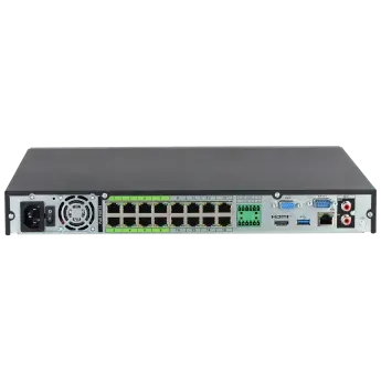 Dahua NVR 16CH para Cámaras seguridad-vigilancia SSTT - NVR5216-16P-EI2 - Imagen referencial