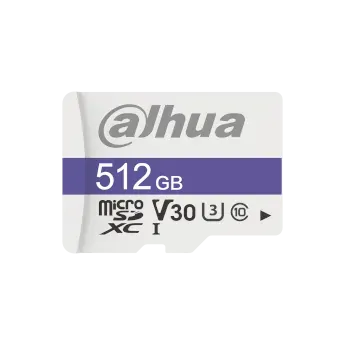 Memoria Micro SD Dahua para Cámaras seguridad SSTT - TF-C100-512GBO00F0 - Imagen referencial